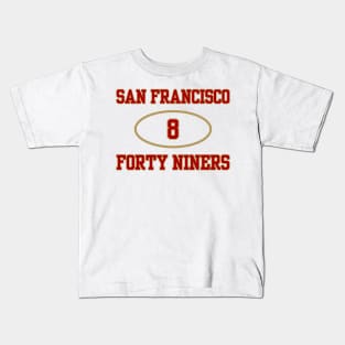 SAN FRANCISCO 49ERS STEVE YOUNG #8 Kids T-Shirt